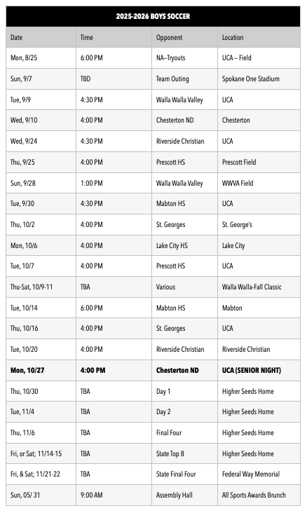 2025 Boys Soccer Schedule (8-29-2025b)